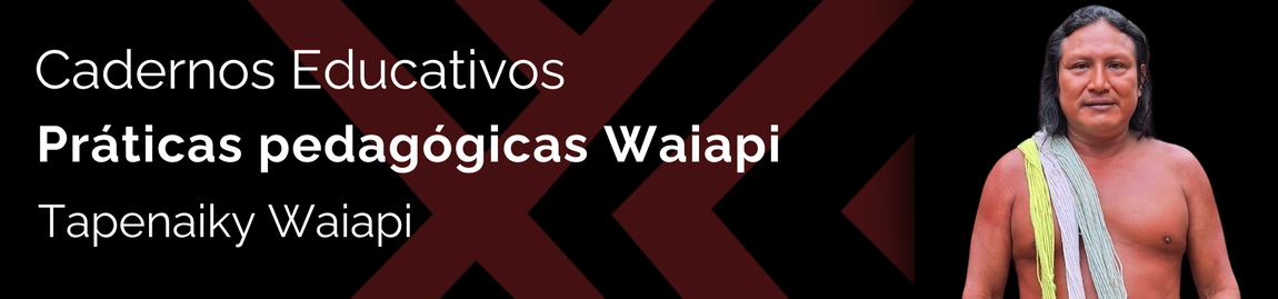 Banner da Tapenaiky Waiapi sobre Práticas pedagógicas Waiapi