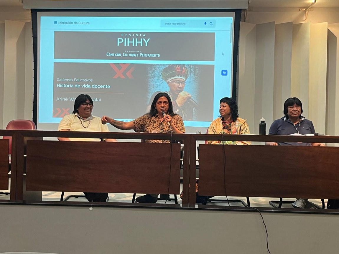 evento Universidades Interculturais, realizado em novembro de 2024 na Universidade Federal de Goiás (UFG)