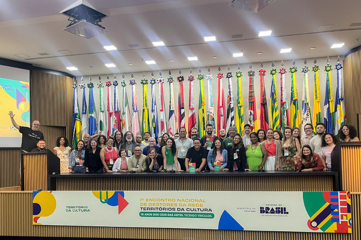 Com participação de representantes de todos os estados do país, 1º Encontro Nacional de Gestores da Rede Territórios da Cultura termina em Brasília