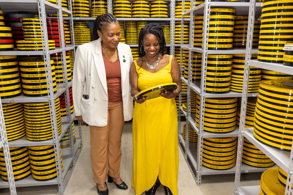 Visita de Margareth Menezes ao CTAv destaca retomada da formação, preservação e inovação no audiovisual brasileiro