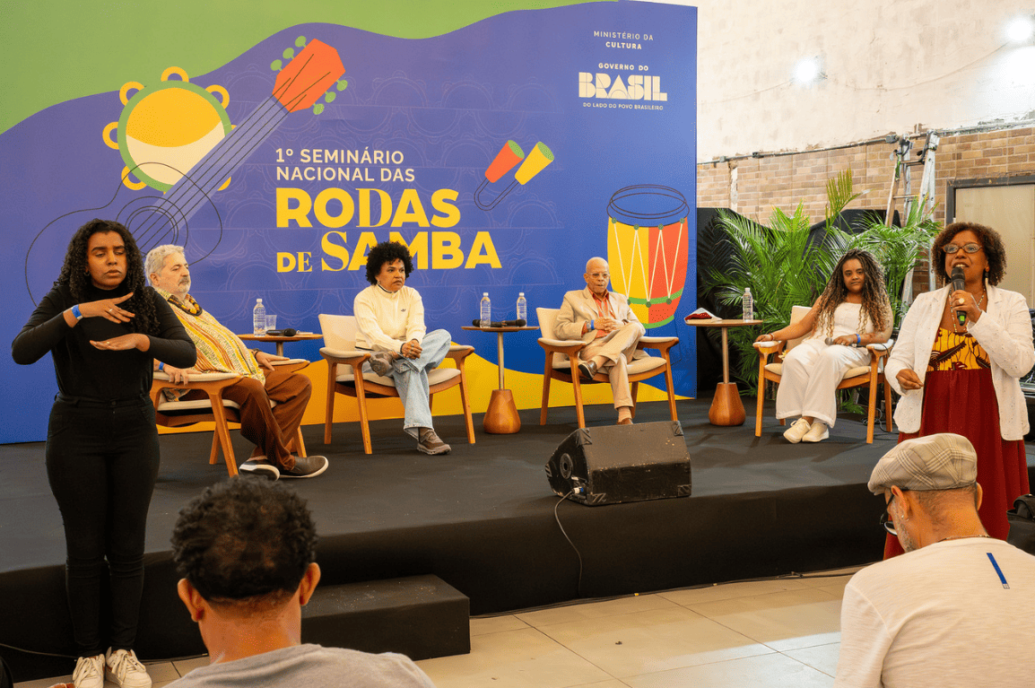 Encerramento do 1º Seminário Nacional das Rodas de Samba é marcado por encontro de grandes nomes do ritmo