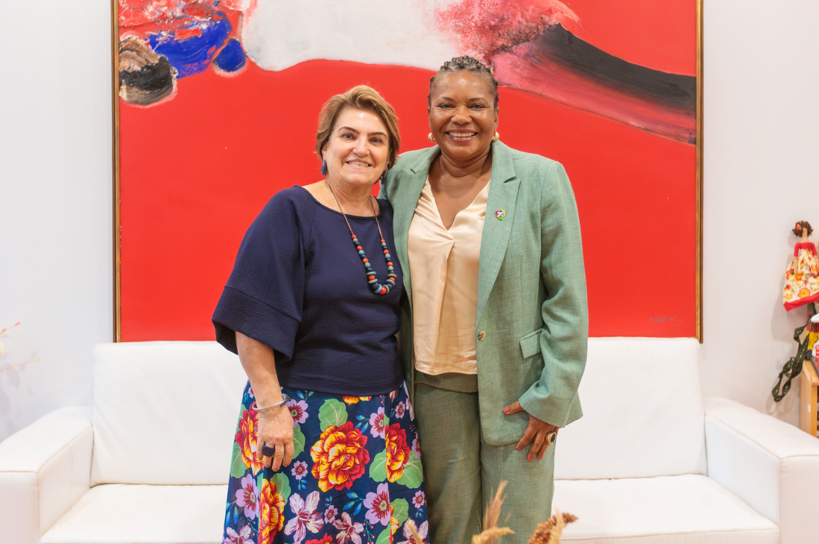 Ministras Margareth Menezes e Márcia Lopes dialogam sobre campanha pelo fim da violência contra as mulheres