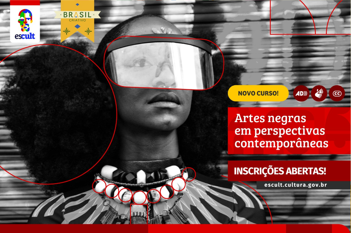 Artes Negras em Perspectivas Contemporâneas são tema de curso gratuito da Escult