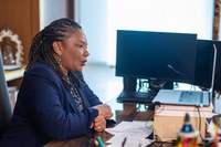 Ministra concede entrevista para Brasil em Dia: 20 anos do Programa Cultura Viva em destaque