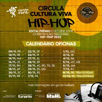 O Circula Cultura Viva do Hip-Hop já está a todo vapor!