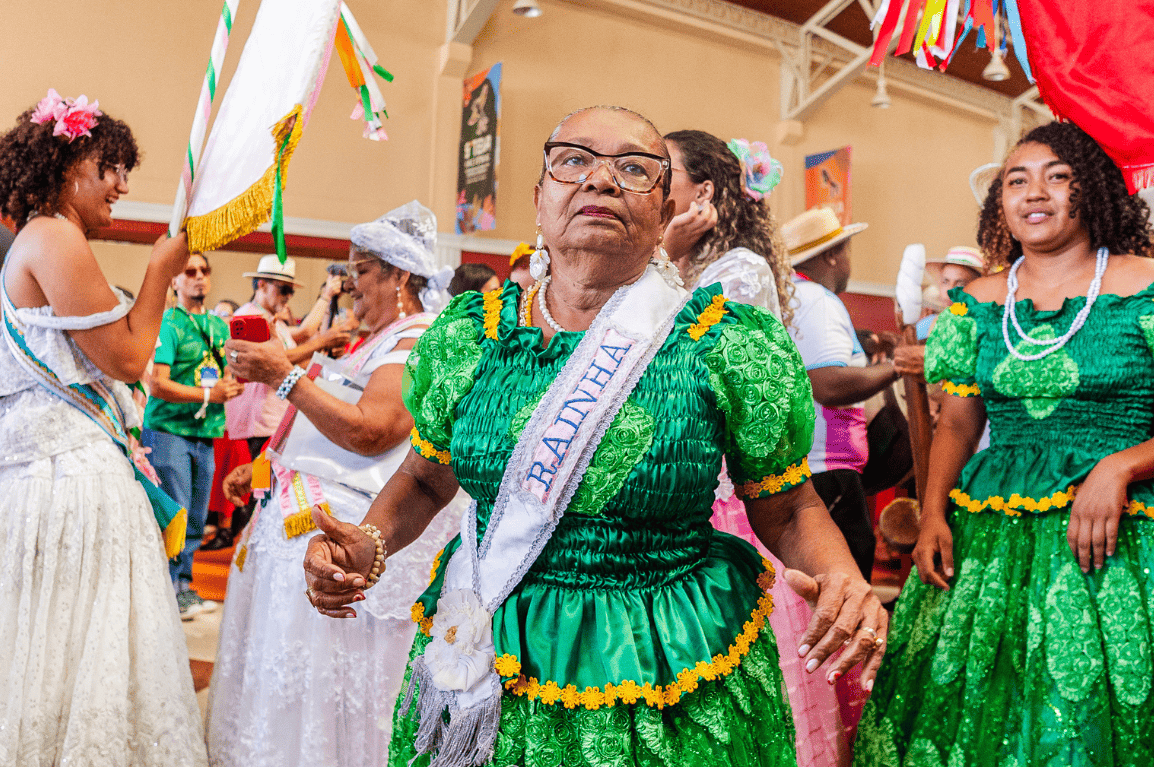 Cortejo de abertura da 6ª Teia Nacional – Foto: Thais Gobbo