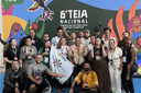 Parte da equipe da Comunicação Colaborativa com a ministra da Cultura Margareth Menezes. Foto Divulgação.png