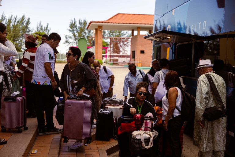 Chegada de delegação do Amazonas