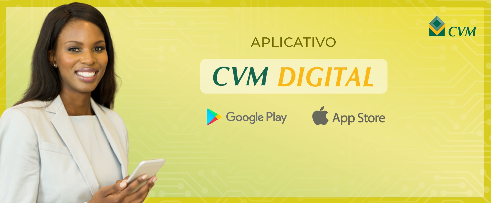 Banner: Aplicativo CVM