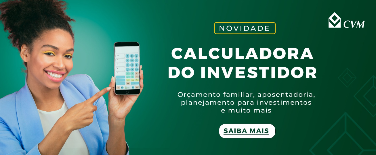 Banner: Calculadora do Investidor (carrossel de assuntos)