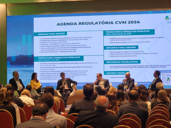 Foto: Painel Agenda Regulatória 2024