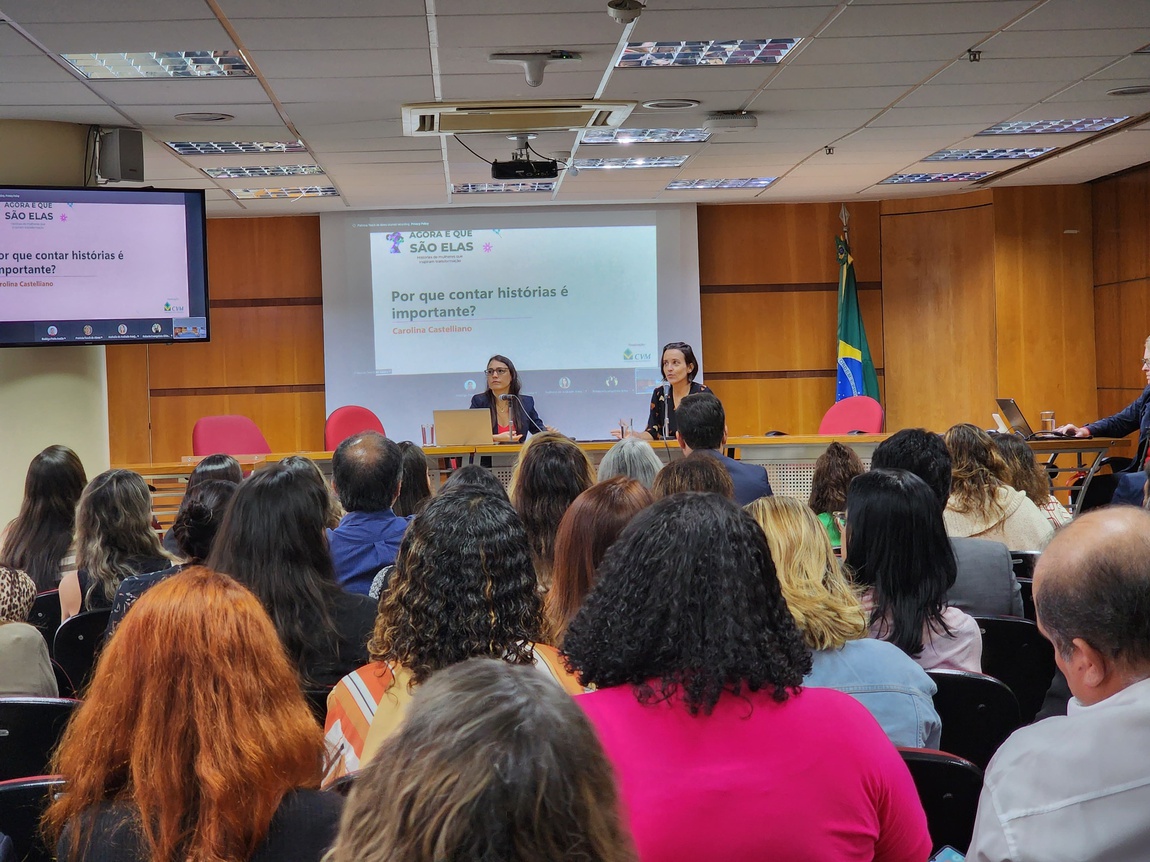 Painel Desafios da ascensão feminina no mercado de trabalho
