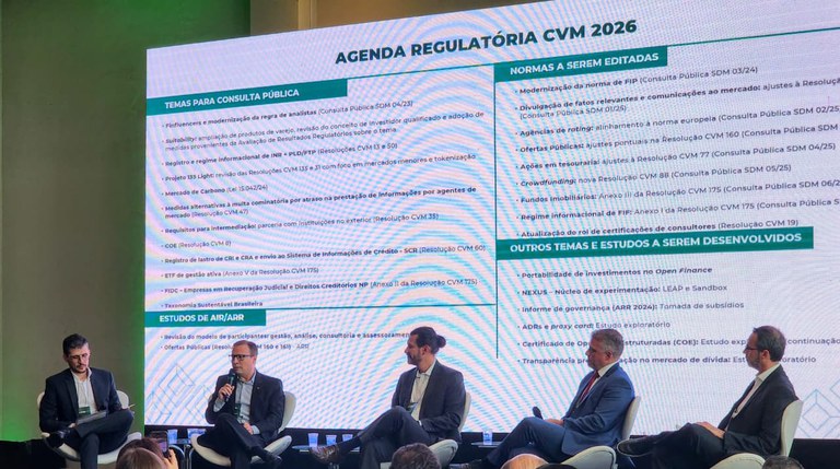 Painel 5 - Apresentação da Agenda Regulatória 2026