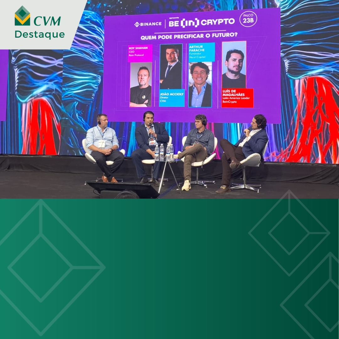CVM participa de debates em conferência de tecnologia e inovação no Rio de Janeiro