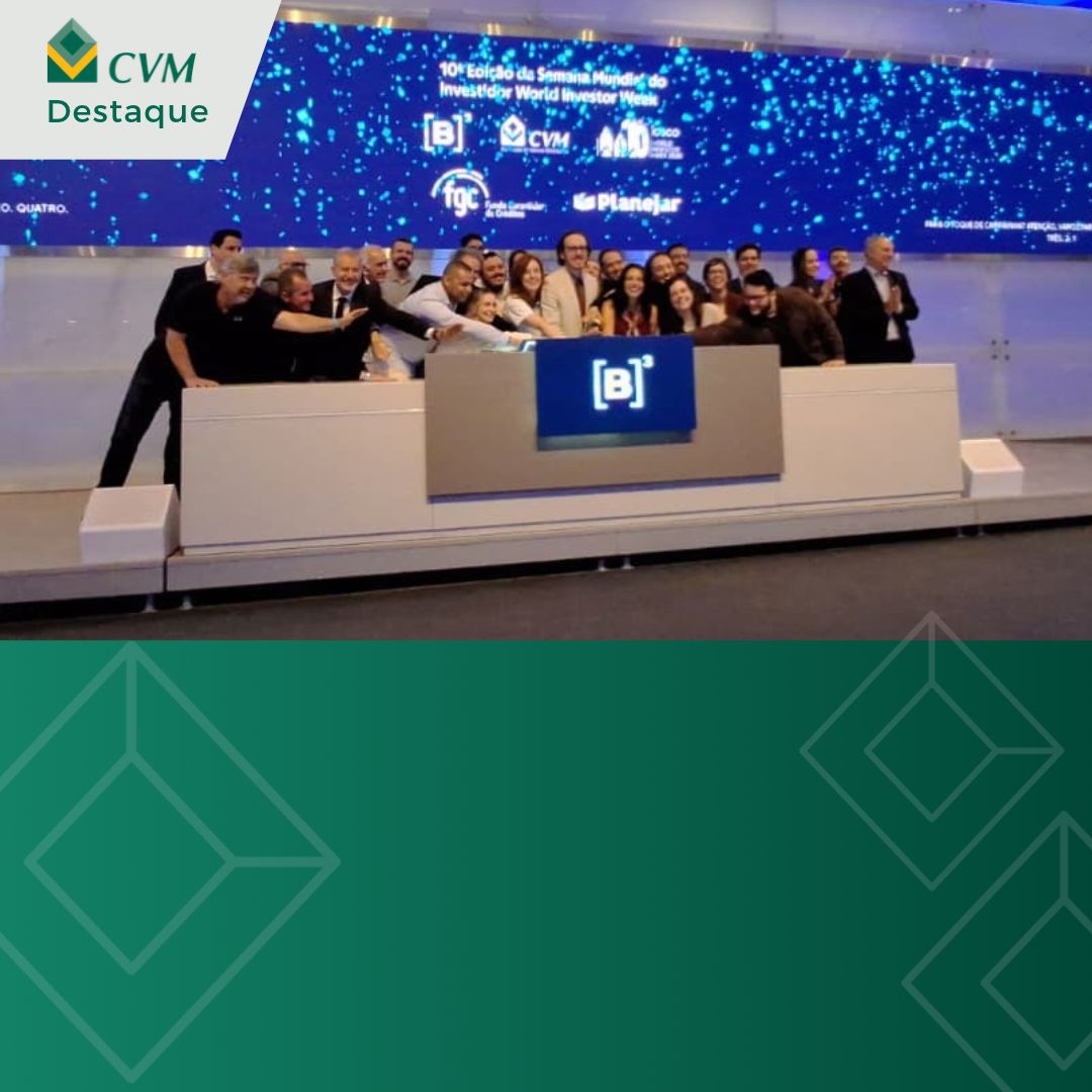 CVM marca presença na abertura oficial da Semana Mundial do Investidor (WIW) 2026