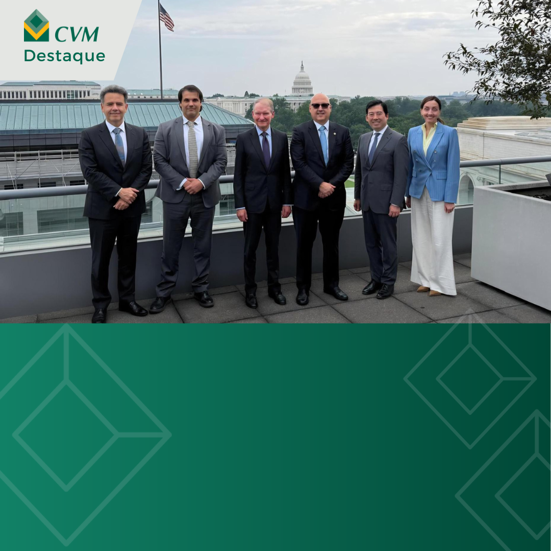 CVM visita SEC, nos EUA, e debate agenda regulatória, modernização tecnológica e tokenização