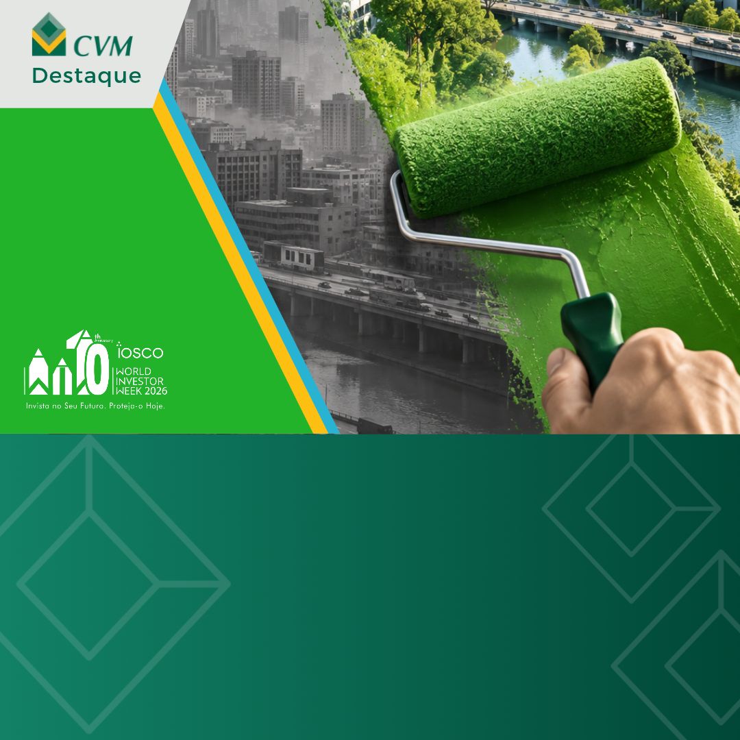 WIW 2026: CVM lança quiz educativo de finanças sustentáveis sobre Greenwashing