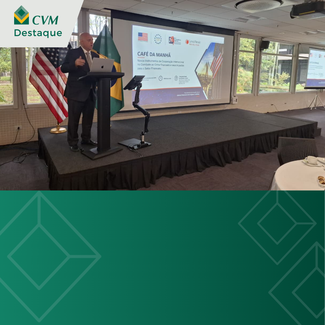CVM participa de encontro sobre combate ao crime financeiro em São Paulo