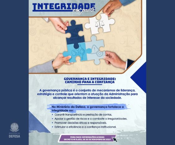 Integridade em pauta maio