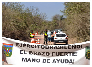 21/08/2012 - DEFESA - Ágata 5 termina com 31 pessoas presas e 6 toneladas de drogas apreendidas