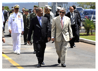 19/12/2012 - DEFESA - Brasil e Mauritânia firmam declaração de intenções para ampliar parceria em defesa