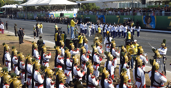 Semana da Pátria: 170 militares dos Dragões da Independência participam do desfile na Esplanada