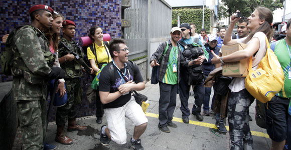 JMJ 2013: Eventos em Copacabana ficam sob a proteção de 10.200 homens das Forças Armadas