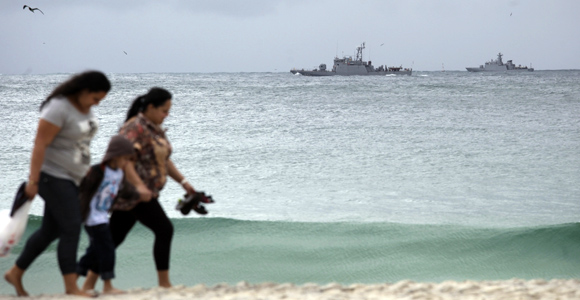 JMJ 2013: Marinha utiliza oito navios e 22 embarcações na orla marítima do Rio e Angra