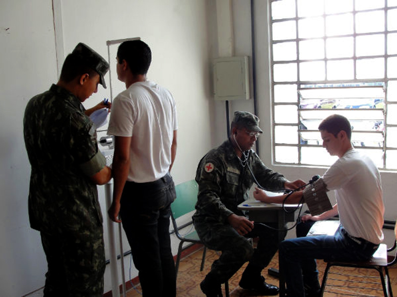 DEFESA - Etapa de seleção para o serviço militar começa em agosto