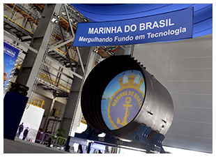 A construção dos cinco submarinos do Prosub vai gerar 9 mil empregos diretos
