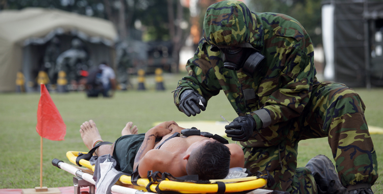 42 representantes de 17 países participaram do Curso Básico de Assistência e Proteção em Resposta a Emergências Químicas