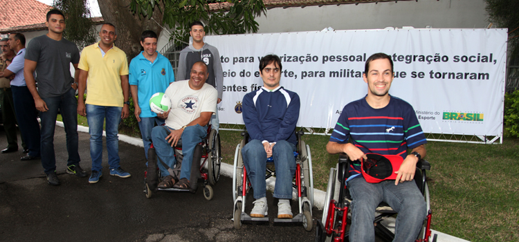 Militares selecionados para o projeto piloto