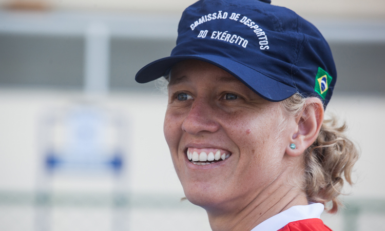 A sargento do Exército Yane Marques pretende conquistar sua segunda medalha em uma Olimpíada