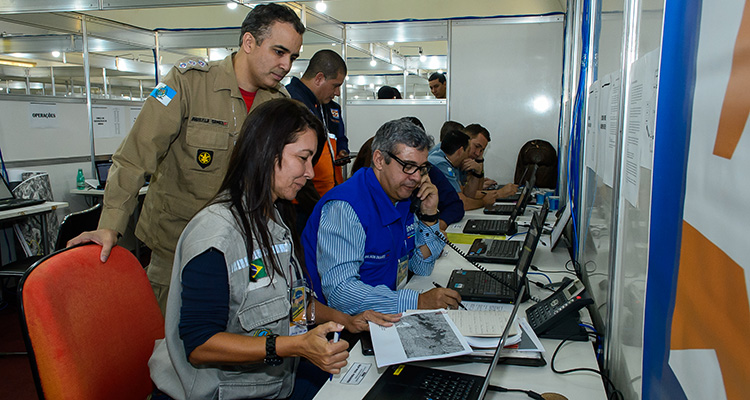 45 incidentes simulados foram solucionados pelas agências