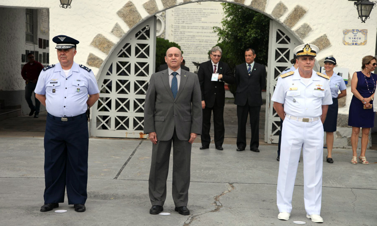 Autoridades do Ministério da Defesa e das Forças Armadas compareceram ao Campeonato