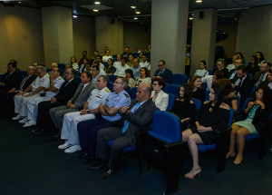 Autoridades do MD e convidados participaram da solenidade