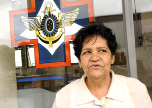 Rosalina Rodrigues Rosa servidora do HFA