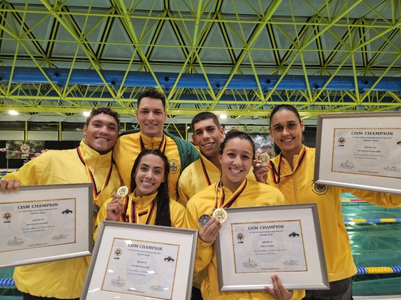 53° Campeonato Mundial Militar de Natação, Alemanha, 2024.