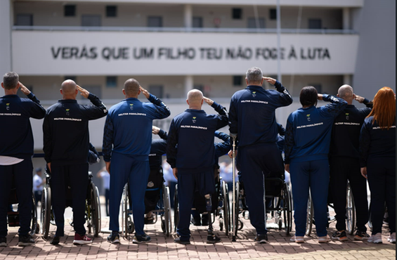 1º Camping Militar Paralímpico, Lagoa Santa, MG, 2024.