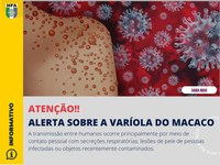 Alerta sobre a Varíola do Macaco