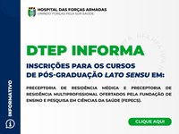 INSCRIÇÕES ABERTAS PARA CURSOS DE PÓS-GRADUAÇÃO LATO SENSU