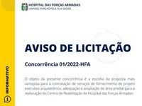 Licitação para Projeto Executivo Arquitetônico
