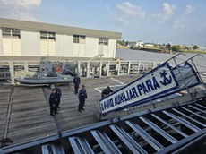Visita à Base Naval de Val de Cães, Belém.