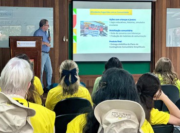 Apresentação do Diretor do Departamento de Projetos Sociais.
