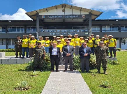 Formatura na 16ª Bda Inf Sl