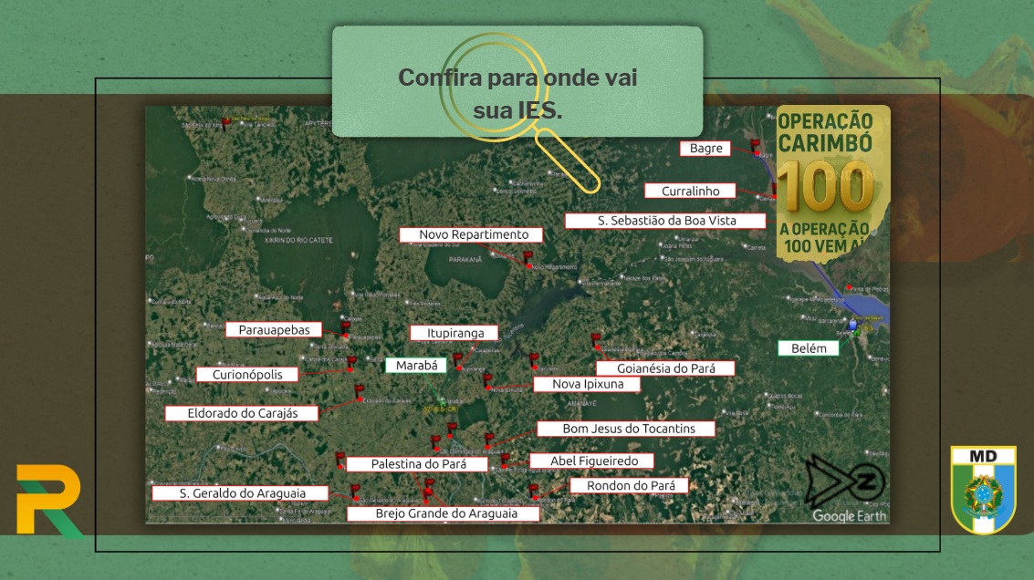 Divulgada a designação das IES para a Operação Carimbó