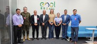 Departamento de Projetos Sociais visita as instalações da Enel