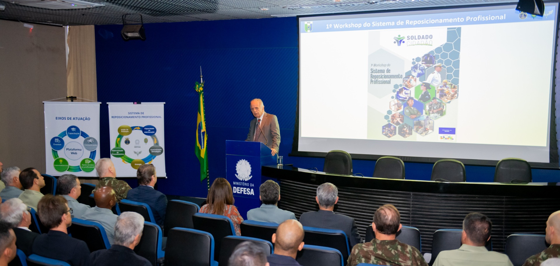 Ministério da Defesa consolida propostas e institui novo sistema no encerramento do workshop