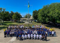 Comitiva da Reunião de Coordenação Nacional do PROFESP, PJP e PSC.