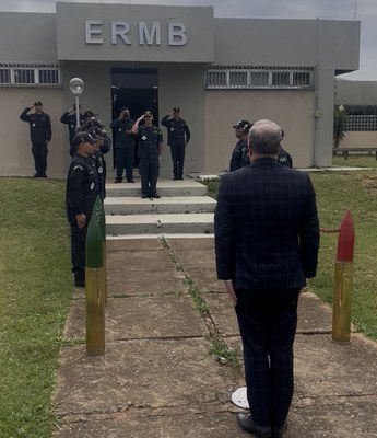 Recepção para Gen João Alberto e delegação do DPS.
